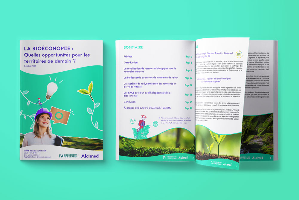 Livre blanc Pôle B4 & Alcimed - La bioéconomie : quelles opportunités pour les territoires de demain ?